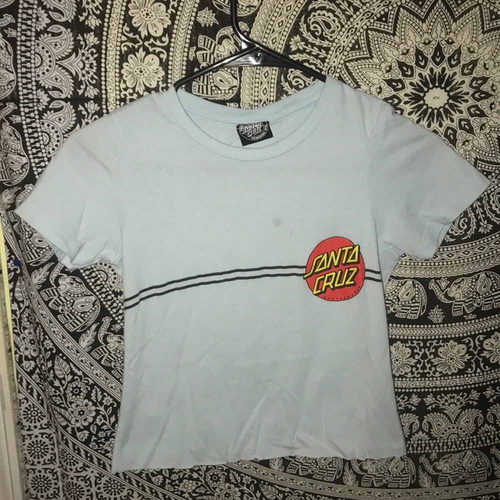 Santa Cruz Skateboarding Cropped Tee